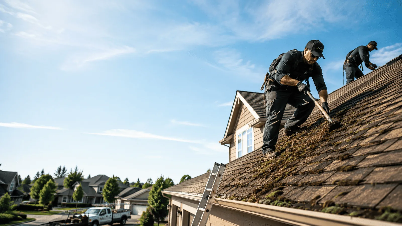 Roof Moss Removal in Morgan, PA near me